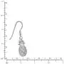 Sterling Silver Pineapple Dangle Earrings Sterling Silver Pineapple Dangle Earrings