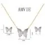 Amvie Butterfly Jewelry Set Necklace and Earrings Sets for Women Girls 18k Gold Plated Earrings for Women Studs Set Fashion Jewelry Gifts for Her/Mom/Wife Amvie Butterfly Jewelry Set Necklace and Earrings Sets for Women Girls 18k Gold Plated Earrings for Women Studs Set Fashion Jewelry Gifts for Her/Mom/Wife
