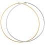 BOUTIQUELOVIN Set of 2 Women Chain Choker Necklace | Omega Chain Chokers Necklaces Set for Women Girls