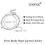 Beads Heart Anklet Cute Ankle Bracelets for Women Gold Silver Anklets for Women Beach Foot Chain for Teen Girls Beads Heart Anklet Cute Ankle Bracelets for Women Gold Silver Anklets for Women Beach Foot Chain for Teen Girls
