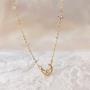 CCijiNG Necklace for Women，Fashion Dainty Pendant Necklaces Moon Star Planet Butterfly Mermaid Tail and Heart Necklace Chain Jewelry Gift for Women and Girls on Easter Day