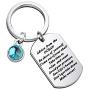 Gzrlyf Advice from The Ocean Keychain Ocean Gifts Inspirational Gifts Ocean Lover Gifts