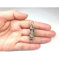 Natural Gemstone Pendant Necklace Healing Crystal Quartz Reiki Chakra Gem Stones 18 Inch Jewelry Women Girls Men Birthday Gifts