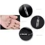 LAFATINA Bullet Urn Ashes Necklace Set of 2 Mens Women Lords Prayer Cross Cremation Holder Religious Memorial Bullet Pendant Necklaces LAFATINA Bullet Urn Ashes Necklace Set of 2 Mens Women Lords Prayer Cross Cremation Holder Religious Memorial Bullet Pendant Necklaces