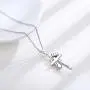 JUSTKIDSTOY 925 Sterling Silver Lives Matter Cross Pendant Necklace Jewelry Black Equality Movement Gifts for Women Friend JUSTKIDSTOY 925 Sterling Silver Lives Matter Cross Pendant Necklace Jewelry Black Equality Movement Gifts for Women Friend
