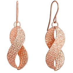 Ellen Tracy Jewelry for Women Sterling Silver Twist French Wire Earrings