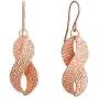 Ellen Tracy Jewelry for Women Sterling Silver Twist French Wire Earrings Ellen Tracy Jewelry for Women Sterling Silver Twist French Wire Earrings
