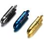 XUANPAI Stainless Steel Lords Prayer Bibe Versr Engraved Bullet Pendant Urn Necklaces for Ashes Holder Keepsake Memorial Jewelry