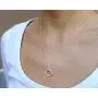 EFYTAL Sister Gifts from Sister, 925 Sterling Silver Interlocking Rings Necklace, Birthday Jewelry Gift Necklaces for Sisters, Gift for Big Sis Little Sis