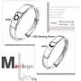 Beydodo 925 Sterling Silver Rings Engagement Couple Rings Sun and Moon 2In1 I Love You Rings Adjustable Custom