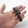 WESTMIAJW Mens Magnetic Hematite Onyx Tiger Eye Beads Beaded Necklace Chain Healing Jewelry 50/60/65/70cm