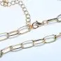 TseanYi Punk Chunky Chain Necklace Gold Paperclip Choker Necklace Oval Link Chain Collar Necklaces Jewelry for Women and Girls (Gold) TseanYi Punk Chunky Chain Necklace Gold Paperclip Choker Necklace Oval Link Chain Collar Necklaces Jewelry for Women and Girls (Gold)