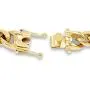 Miami Cuban Link Chain or Bracelet - 24K Real Gold Plated Hip Hop Cuban Link Choker Solid strong clasp Chains Necklace for Mens Boys 6mm 9mm,10mm,12mm,14mm