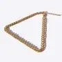 MooseMiroir Cuban Link Choker Women - 18k Gold Stainless Steel Preppy Jewelry egirl Jewelry Grunge Necklaces Minimalistic Choker