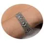Antique Silver Bracelet B3-AS SG Liquid Metal by Sergio Gutierrez - SG Pouch included