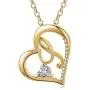 Ursteel Heart Initial Necklace, 14k Gold Plated Dainty Cubic Zirconia Forever Love Heart Letter Pendant Necklaces for Women Teen Girls Ursteel Heart Initial Necklace, 14k Gold Plated Dainty Cubic Zirconia Forever Love Heart Letter Pendant Necklaces for Women Teen Girls