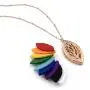 Leaf Diffuser Necklace (Rose Gold) Leaf Diffuser Necklace (Rose Gold)