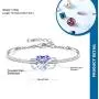 GEORGE · SMITH Infinity Love Heart Bangle Bracelet for Women Silver-Tone Adjustable Birthstone Bracelets with Austria Crystals, Women Girls Valentines Day Gifts with Elegant Jewelry Box GEORGE · SMITH Infinity Love Heart Bangle Bracelet for Women Silver-Tone Adjustable Birthstone Bracelets with Austria Crystals, Women Girls Valentines Day Gifts with Elegant Jewelry Box