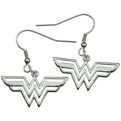 Wonder Woman 316l Surgical Stainless Steel Earrings.