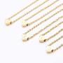 Joycuff Tiny Initial Necklaces for Women Teen Girls Cute Letter Heart Pendant 14K Gold Monogram Dainty Jewelry Birthday for Her Alphabet A-Z