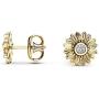 Sunflower Stud Earrings Copper You are My Sunshine Sunflower Jewelry for Women