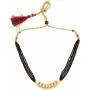 Efulgenz Indian Bollywood Traditional Ruby Emerald/Color CZ Stone Mangalsutra Pendant Necklace Jewelry with Chain for Women Efulgenz Indian Bollywood Traditional Ruby Emerald/Color CZ Stone Mangalsutra Pendant Necklace Jewelry with Chain for Women