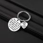 TIIMG 70th Birthday Gift Happy Birthday Keychain Turning 70 Years Old Gift for Women Men 70th Birthday Gift for Coworker Boss Papa Grandma