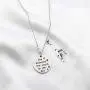 FUSTMW Gymnast Gift Gymnastics Charm Necklace Gymnastics Jewelry Gymnastics Class Gift for Gymnast She Believed She Could So She Did FUSTMW Gymnast Gift Gymnastics Charm Necklace Gymnastics Jewelry Gymnastics Class Gift for Gymnast She Believed She Could So She Did