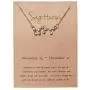 14k Gold Plated Zodiac Necklace, 12 Constellation Cz Necklace Astrology Birthday Gift for Female Girls, Celestial Jewelry Star Necklace