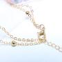 YienDoo Boho Multilayer Necklace Trendy Crescent Moon Pendant Bead Choker Chain Bohemia Jewelry For Woman and Girls (Gold)