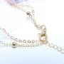 YienDoo Boho Multilayer Necklace Trendy Crescent Moon Pendant Bead Choker Chain Bohemia Jewelry For Woman and Girls (Gold)