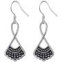 Sterling Silver RBG Dissent Collar Earrings Dangle Drop Stud Jewelry Gifts for Women Fan of Ruth Bader Ginsburg