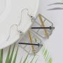 KANGSHUN Anime Cartoon Cosplay Jewelry Metal Attck Titan Earrings Gifts for woman girl