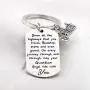 FUSTMW Car Owner Gift Drive Safe Keychain May Your Guardian Angel Ride With You Car Lover Gift FUSTMW Car Owner Gift Drive Safe Keychain May Your Guardian Angel Ride With You Car Lover Gift