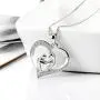 MUATOGIML Mothers Birthday Gifts 925 Sterling Silver Love You Mom Heart Infinity Pendant Necklace for Women Nana MUATOGIML Mothers Birthday Gifts 925 Sterling Silver Love You Mom Heart Infinity Pendant Necklace for Women Nana