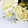 Heart Necklace for Women S925 Sterling Silver You are My Sunshine Heart Pendant Necklaces Gifts Jewelry for Women Girls Heart Necklace for Women S925 Sterling Silver You are My Sunshine Heart Pendant Necklaces Gifts Jewelry for Women Girls