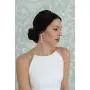 SWEETV Crystal Wedding Bridal Earrings for Brides Bridesmaid, Long Teardrop Chandelier Dangle Earrings for Women Prom