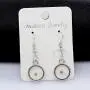 Uloveido Charms Real Mustard Seed Earrings for Women Girls, Stainless Steel Dangle Drop Earrings Y582 Uloveido Charms Real Mustard Seed Earrings for Women Girls, Stainless Steel Dangle Drop Earrings Y582