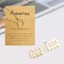 JEVI Zodiac Necklace Bracelets Studs Earring 3Pcs Jewelry Sets for Women 12 Constellation CZ Astrology Horoscope Birthday Gifts JEVI Zodiac Necklace Bracelets Studs Earring 3Pcs Jewelry Sets for Women 12 Constellation CZ Astrology Horoscope Birthday Gifts