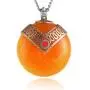 HZMAN Vintage Handmade Tibetan Beeswax Amber Pendant Necklace from Nepal,Yoga Jewelry HZMAN Vintage Handmade Tibetan Beeswax Amber Pendant Necklace from Nepal,Yoga Jewelry