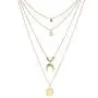 Chargances Bohemia Women Necklace Disc and Moon Necklace Coin Pendant Necklace Delicate Choker Chain Multi layer Necklaces for Women Gold Moon Crescent Disc Jewelry for Women and Girls Chargances Bohemia Women Necklace Disc and Moon Necklace Coin Pendant Necklace Delicate Choker Chain Multi layer Necklaces for Women Gold Moon Crescent Disc Jewelry for Women and Girls