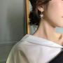 ALAIX Womens Necklace Sets Silver Gold Chain Necklaces with Long Shiny Bling Sparkle Pendant Adjuatable Sweater Necklace for Women and Girls