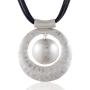 Vintage Black Chain Chokers chunky Necklaces leather for women with Silver Pendant Jewelry