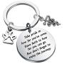 FUSTMW Veterinarian Graduation Gift Vet Tech Keychain Veterinarian Tech Nurse Gift Veterinarian Charms Jewelry Veterinary Gift Take Pride in How Far You Have Come