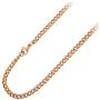 555Jewelry Curve Curb Solid Link Durable Stainless Steel Metal Chain Necklace