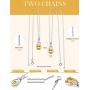 HXZZ Fine Jewelry Natural Gemstone Gifts for Women Sterling Silver Swiss Blue Topaz Amethyst Citrine Pendant Necklace