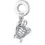 ASELFAD 925 Sterling Silver Blue Crystal Sea Turtle Pendant Charms for Bracelets ASELFAD 925 Sterling Silver Blue Crystal Sea Turtle Pendant Charms for Bracelets