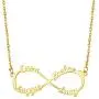 U7 Personalized Necklace Choker Charm Initials Naming Jewelry Platinum / 18K Gold Custom Any Name/Her Name/Double Names/Infinity 4 Family or BFF Names, Chain 16''-18'' U7 Personalized Necklace Choker Charm Initials Naming Jewelry Platinum / 18K Gold Custom Any Name/Her Name/Double Names/Infinity 4 Family or BFF Names, Chain 16''-18''