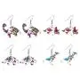 4Pairs Dinosaur Earring Set Resin Dinosaur Drop Dangle Earrings Cute Colorful Dinosaur Dangle Earrings for Girls Women Animal Creative Jewelry