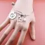 Eigso Zodiac Sign Bracelet Cut Out Constellation Jewelry Birthday Gift for Women Girls Her for Her Zodiac Sign Jewelry